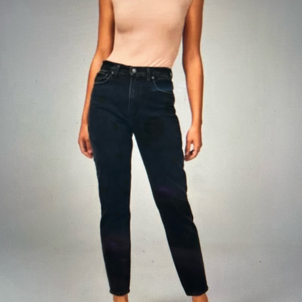 Abercrombie & Fitch the 80s Mom High Rise Jeans size 27/4 regular